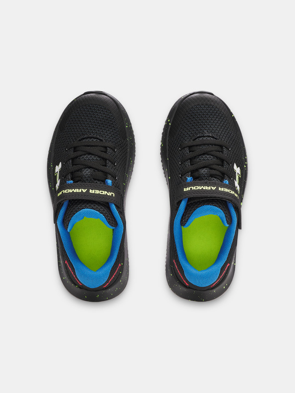 Under Armour Chlapčenské topánky Under Armour UA BPS Surge 4 AC-BLK