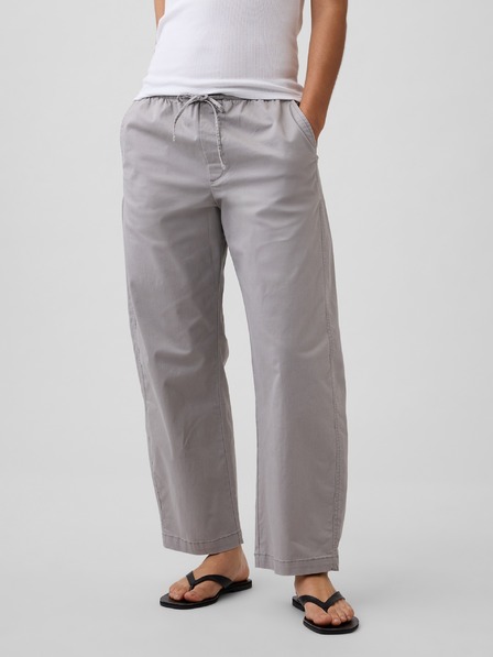 GAP Khaki nohavice High Rise easy barrel GAP