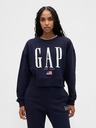 GAP Oversize mikina s logom VintageSoft GAP