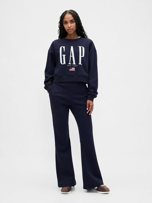 GAP Oversize mikina s logom VintageSoft GAP