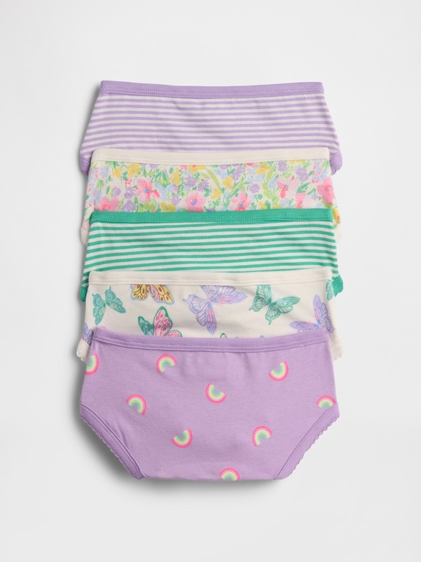 GAP Baby bavlnené nohavičky, 5 ks GAP