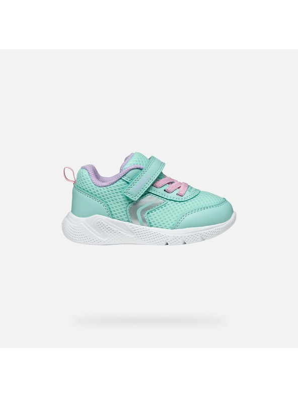 Geox Tyrkysové dievčenské tenisky Geox Sprintye