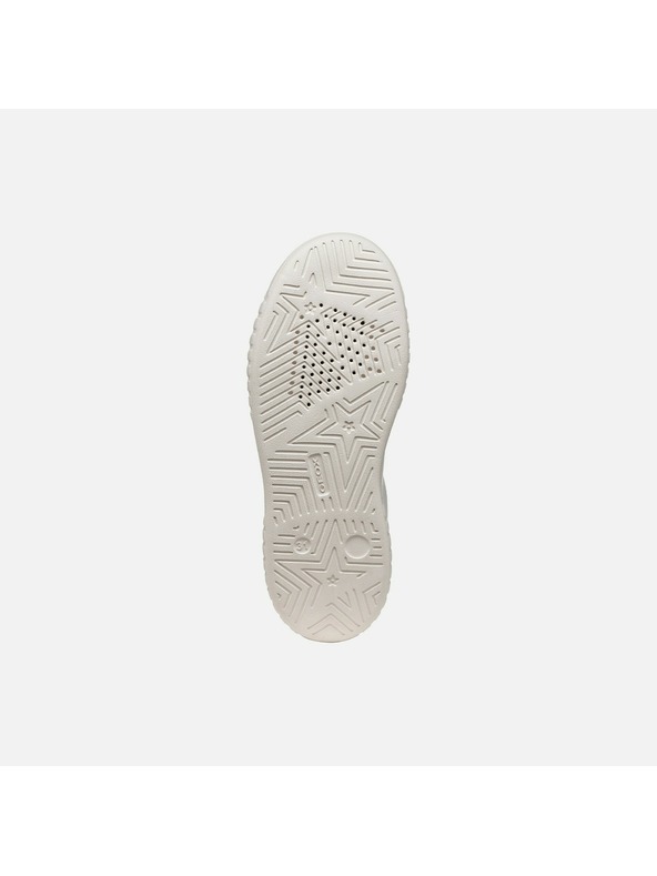 Geox Biele dievčenské tenisky Geox Miroshi