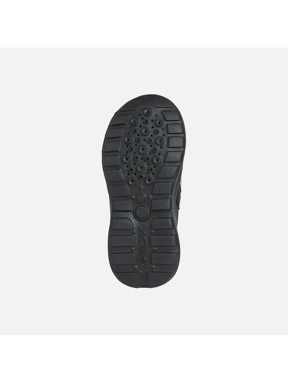 Geox Čierne chlapčenské členkové topánky Geox Sveggen B Abx