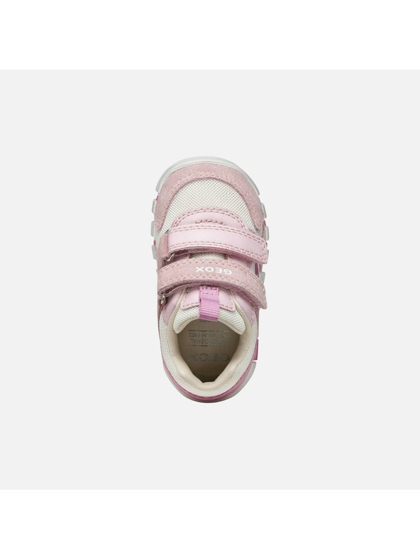 Geox Ružové dievčenské topánky na prvé krôčky Geox Iupidoo