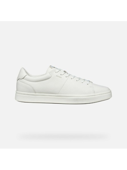 Geox Biele pánske tenisky Geox Baltmoore