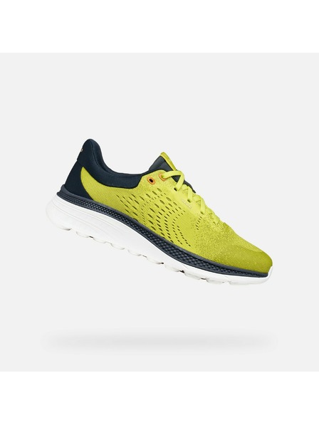 Geox Svetlozelené pánske tenisky Geox Spherica Actif X1