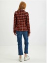 Orsay Čierno-červené dámske kockované sako ORSAY