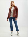 Orsay Čierno-červené dámske kockované sako ORSAY