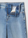 GAP Detské džínsy High Rise wide-leg SuperSoft GAP