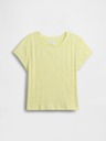 GAP Detské rebrované tričko GAP