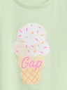 GAP Baby tričko s logom Gap GAP