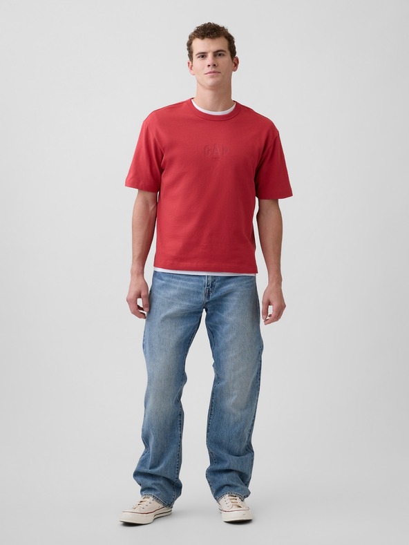 GAP Crop tričko s logom 1969 Heavyweight GAP