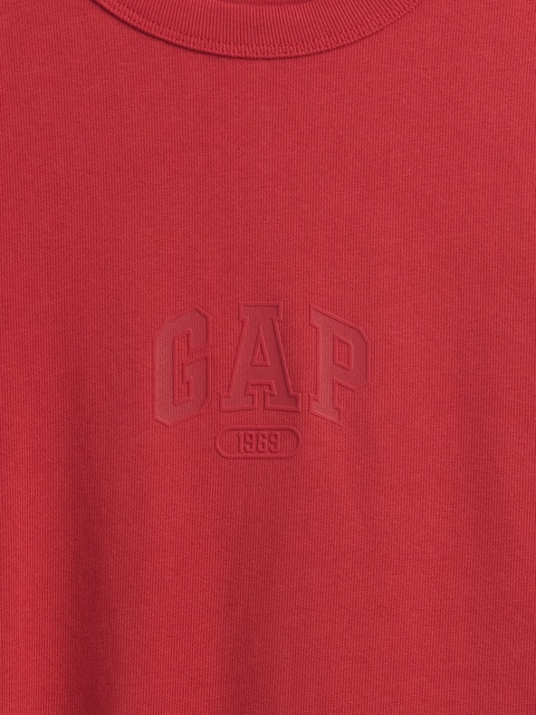 GAP Crop tričko s logom 1969 Heavyweight GAP
