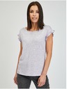 Orsay Svetlo fialové dámske tričko ORSAY