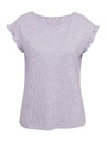 Orsay Svetlo fialové dámske tričko ORSAY