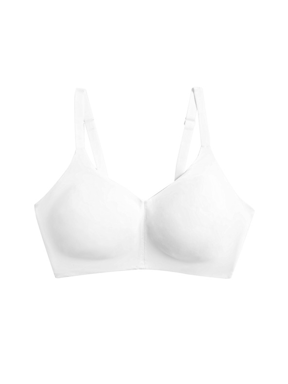 Marks & Spencer Podprsenka s plnými košíčkami Flexifit™ bez kostice, veľkosť 4,5 oz. A-E Marks & Spencer biela