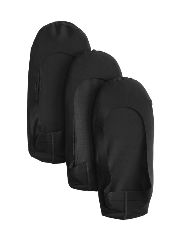 Marks & Spencer Súprava troch dámskych slip on ponožiek čiernej farby Marks & Spencer