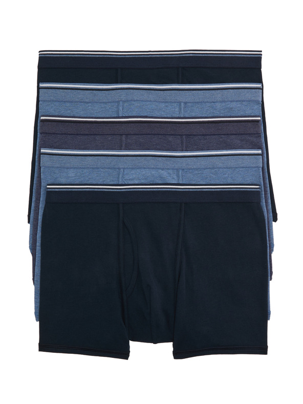 Marks & Spencer Súprava piatich pánskych boxeriek modrej farby Marks & Spencer