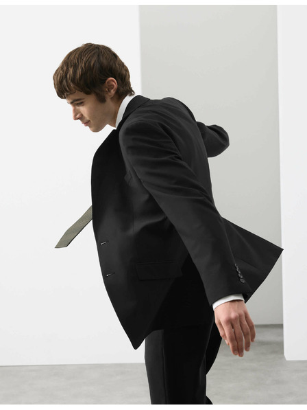 Marks & Spencer Pánske sako Marks & Spencer zo zmesi vlny