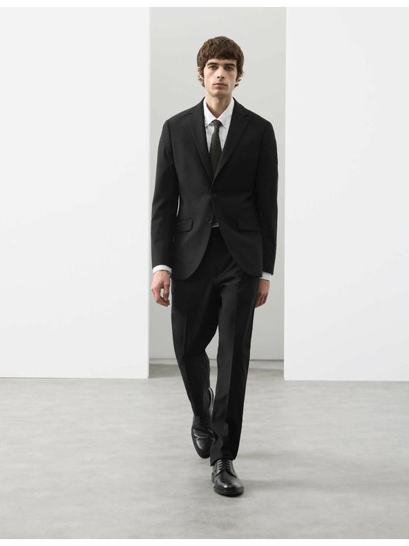 Marks & Spencer Pánske sako Marks & Spencer zo zmesi vlny