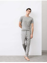 Marks & Spencer Pyžamové nohavice z bavlny a modalu Supima® Marks & Spencer sivé