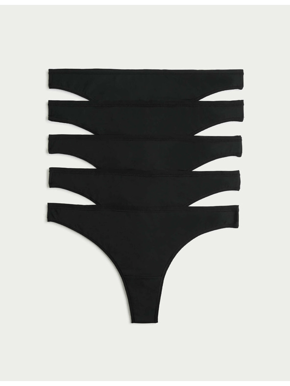 Marks & Spencer Súprava piatich dámskych nohavíc čiernej farby Marks & Spencer