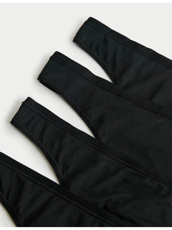 Marks & Spencer Súprava piatich dámskych nohavíc čiernej farby Marks & Spencer