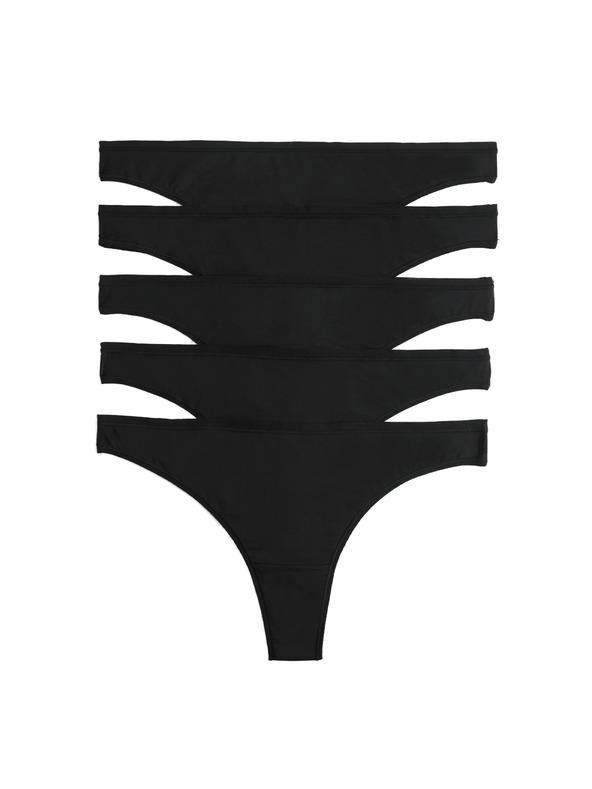 Marks & Spencer Súprava piatich dámskych nohavíc čiernej farby Marks & Spencer