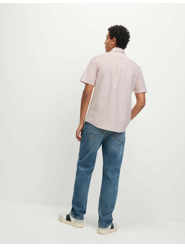 Marks & Spencer Čistá bavlnená košeľa oxford The Ultimate Marks & Spencer oranžová