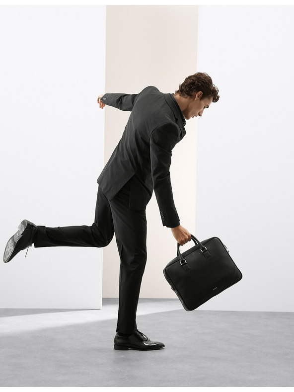 Marks & Spencer Mierne zúžené nohavice, zmes vlny Marks & Spencer