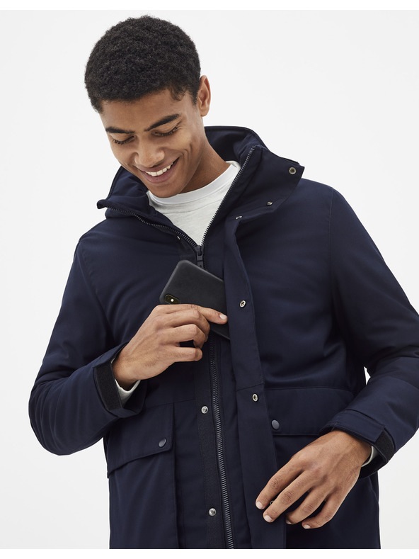 Celio Tmavomodrá bunda Celio Supheat