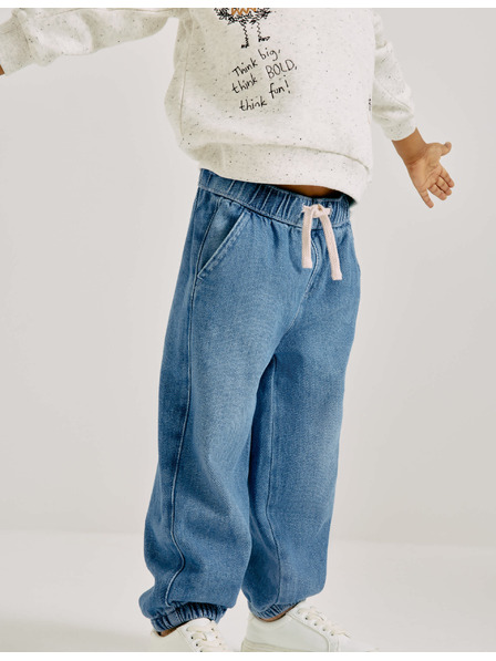 Marks & Spencer Cargo džínsy voľného strihu (2–8 rokov) Marks & Spencer námorná modrá