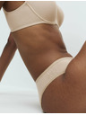 Marks & Spencer Brazílske nohavičky z modalu, bez viditeľných lemov, 5 ks v balení Marks & Spencer béžová