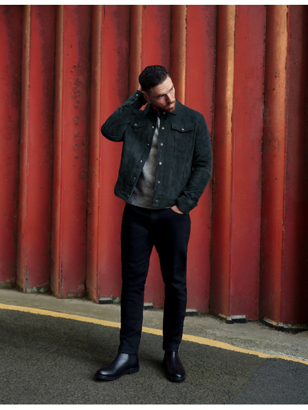 Marks & Spencer Pružné džínsy v japonskom štýle, úzky strih Marks & Spencer čierna