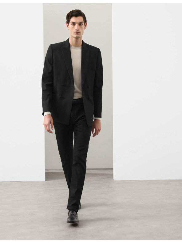 Marks & Spencer Pružné džínsy v japonskom štýle, úzky strih Marks & Spencer čierna