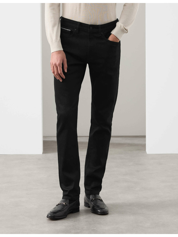 Marks & Spencer Pružné džínsy v japonskom štýle, úzky strih Marks & Spencer čierna