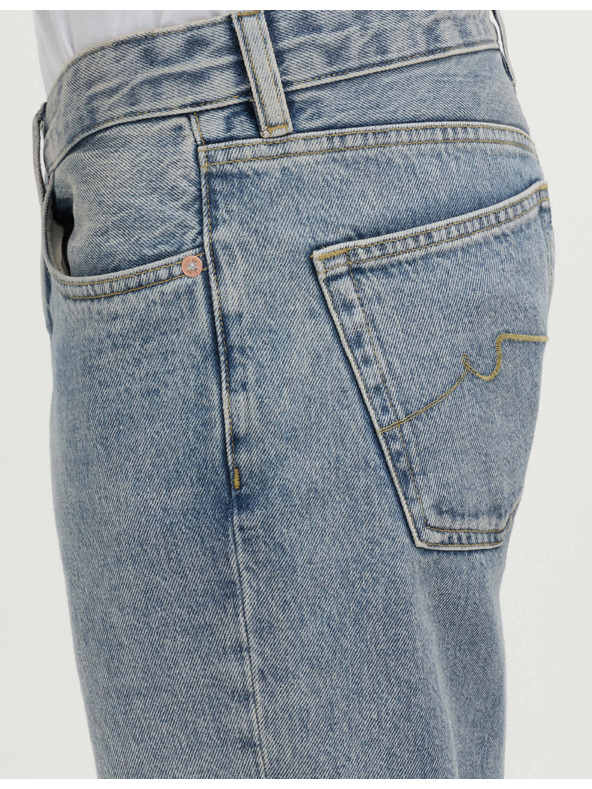 Marks & Spencer Voľné džínsy rovného strihu Authentic Marks & Spencer modrá