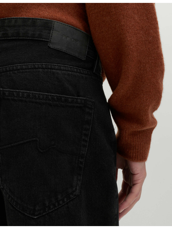 Marks & Spencer Voľné džínsy rovného strihu Authentic Marks & Spencer čierna