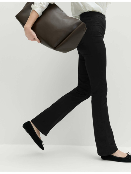 Marks & Spencer Džegíny s rozšírenými nohavicami Marks & Spencer čierna
