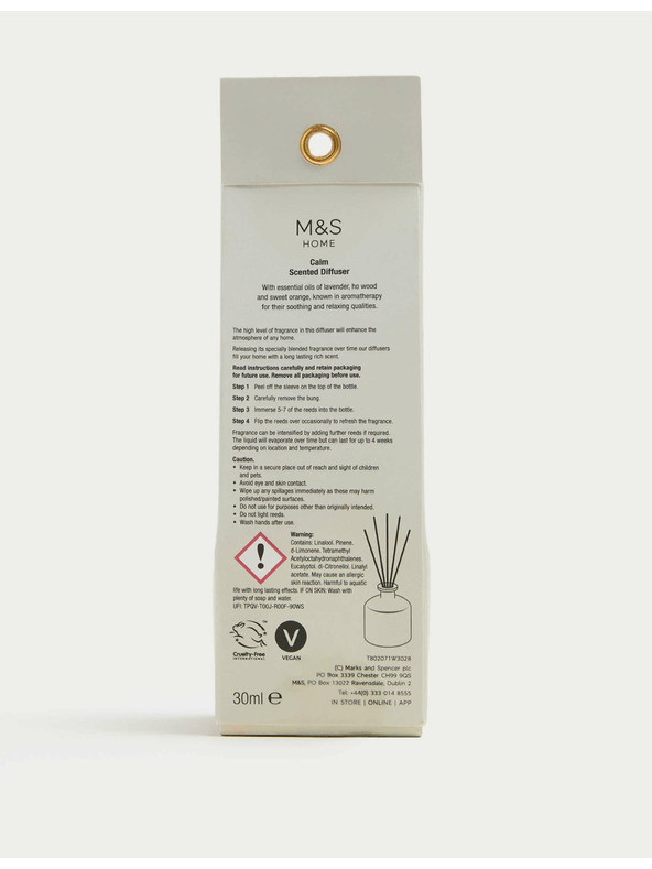 Marks & Spencer Upokojujúci mini difuzér, 30 ml Marks & Spencer žltá