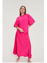 Moodo Halenka so širokými rukávmi purpurová Moodo