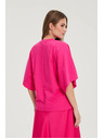 Moodo Halenka so širokými rukávmi purpurová Moodo