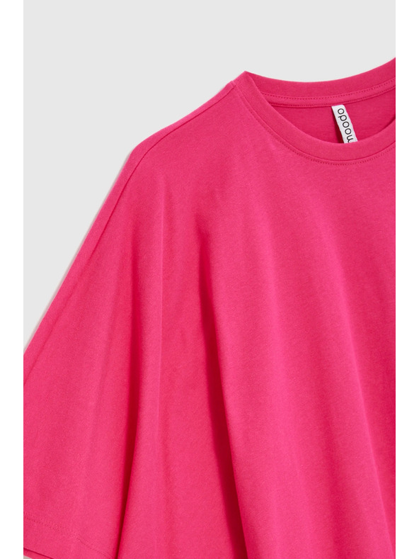 Moodo Halenka so širokými rukávmi purpurová Moodo