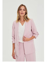 Moodo Sako so zvrásnými rukávmi ružové Moodo