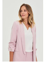 Moodo Sako so zvrásnými rukávmi ružové Moodo