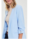 Moodo Sako so zvrásnými rukávmi svetlo modré Moodo
