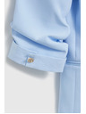 Moodo Sako so zvrásnými rukávmi svetlo modré Moodo