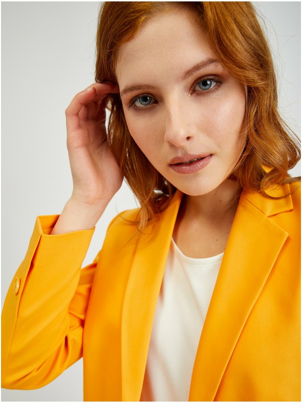 Orsay Oranžové dámske sako ORSAY