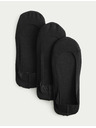 Marks & Spencer Sada troch čiernych dámskych ponožiek Marks & Spencer